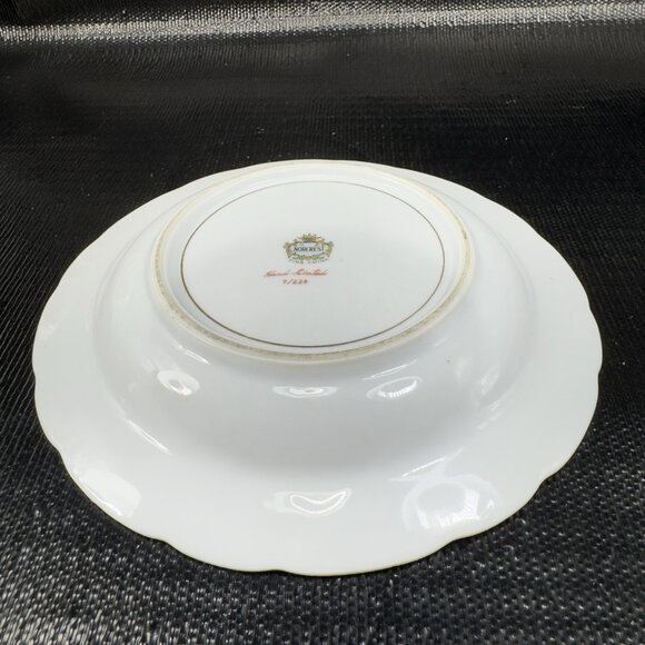 Antique Norcrest Hand Painted Ashtray Dish Plate Beautiful Scene Fine Porcelain - Picture 11 of 14